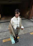 SHIRRING KARA ZIP UP