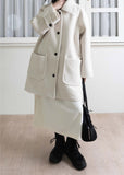 HANGE BUTTON MID COAT