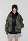 CAMO HOODED JUMPER