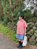 Adem Pocket Check Short Sleeve Shirt