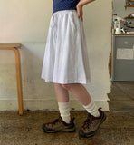 Hell Track Lace Banding Bermuda Pants