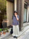 Heyou Summer Banding Wide Cargo Pants