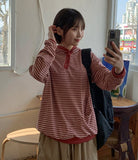 Hamii Pocket Stripe Hoodie