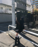 Alter Nylon Shirring Layered One Piece