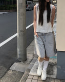 Maje Square Summer Knit Sleeveless
