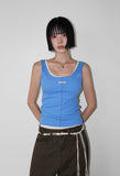 EDGE LABEL SLEEVELESS