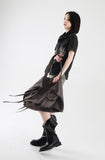 Abel denim belt skirt