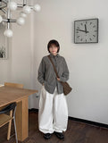 Hochi Wide Balloon Cotton Pants