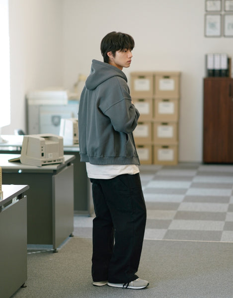 [JEMUT]24FW★韓国人気★VAIN FATIGUE CARPENTER BANDING PANTS JEMUT (ジェモッ) - ベインファティーグカーペンター
