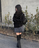 Solzy off shoulder knit