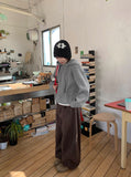 Frankie Flower Knit Beanie