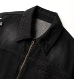 All Rounder Black Denim Jacket