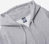 950g Original Plain Zip-Up Hoodie