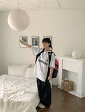 Dup Sporty Printing Short Sleeve Tee