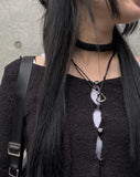 Temp Silver Heart Necklace