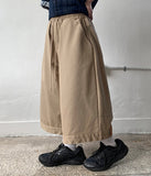 Gohins Cotton Banding Bermuda Pants