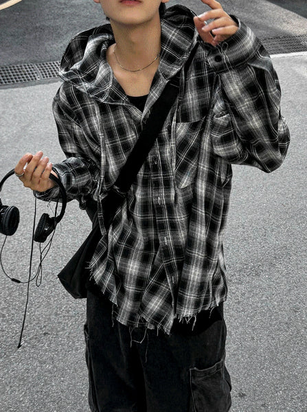 【COSYHARU】Vely Check Hood Shirt 0001_bfd5f9fc-3d53-4892-b225-