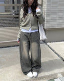Heri V Ribbed Knit Cardigan