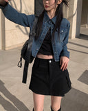 Lepe cargo mini skirt pants
