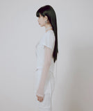 Sheer Vanish Scarf Long Sleeve