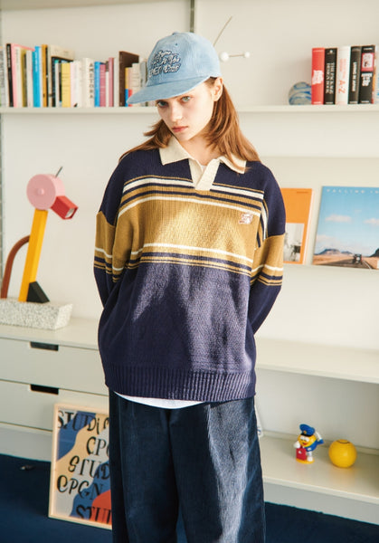 CPGN STUDIO (コンパーニョ) - テディピケセーター / TEDDY PIQUE