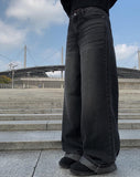 Tsuri Wide Long Denim Pants