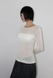 (WOOL) SKIN TENCEL LONGSLEEVE