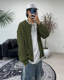 Allain Two-Way Knit Zip-Up