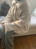 Eng collar over mustang jacket