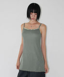 FLOWER LACE LONG SLEEVELESS