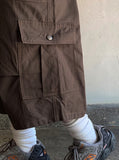 Heba Parachute Cargo Bermuda Pants