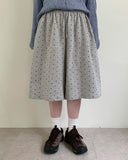 Viewten Banding Dot Bermuda Pants