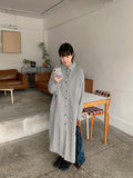 Edia Check Shirt Long One Piece