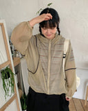 Tsukane string piping wind jumper