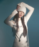 Fur Knit Beanie