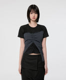 Bustier Layered T-Shirt