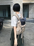 BUCKLE STRAP BACKPACK