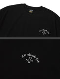 About Love Cat Embroidery Short Sleeve Tee