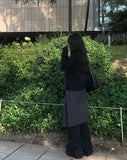 Ati Basic Round Knit Cardigan