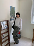 Elle Summer Boucle Knit Hood Cardigan