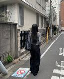 Hep Black Cotton Wide Pants