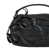 Vintage Front Belt Shoulder Bag