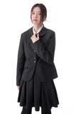 ROUND COLLAR CLASSIC BLAZER