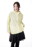 AIRY HOODED WINDBREAKER
