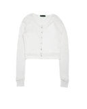 ESSENTIAL CROP CARDIGAN