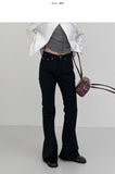 049 Semi Bootcut Cotton Pants