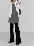 049 Semi Bootcut Cotton Pants