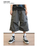 Amekaji Loose Cargo Crop Pants