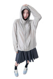 AIRY HOODED WINDBREAKER