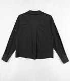 DENNY SILKY SHIRTS ZIP UP